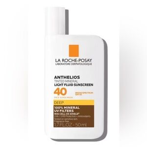 La Roche-Posay Anthelios Tinted Mineral Sunscreen SPF 40 - Deep Brown